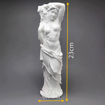Creative Roman Column Modern Home Decoration Art Plaster Portrait Sketch Statue Ornaments Art Figurine Elegant Room Decoration
