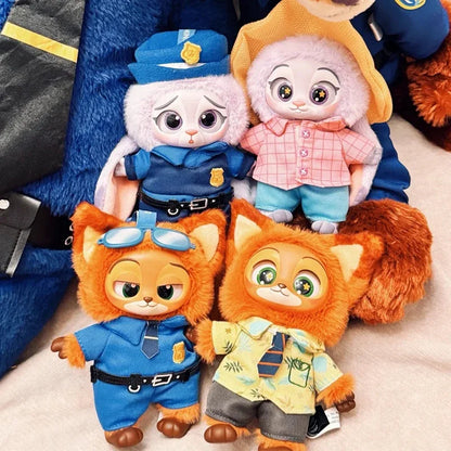 Zootopia Series Blind Box Cute Judy Nick Vinyl Plush Pendant Surprise Box Bellwether Anime Doll Keychain Mystery Box Toy