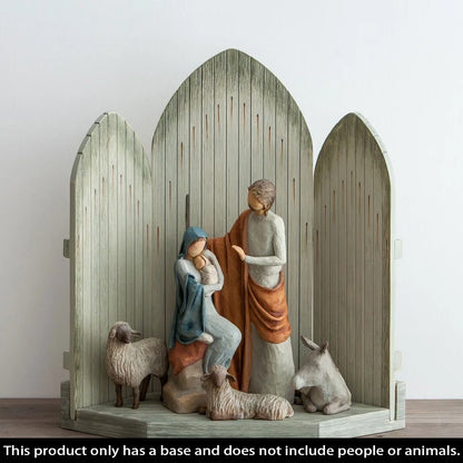 Statuen-Sammlung: Drei weise Skulpturen von Jesus. Krippen-Sammlung: Magische Bibel. Feiertags-Weihnachtsgeschenk-Dekoration
