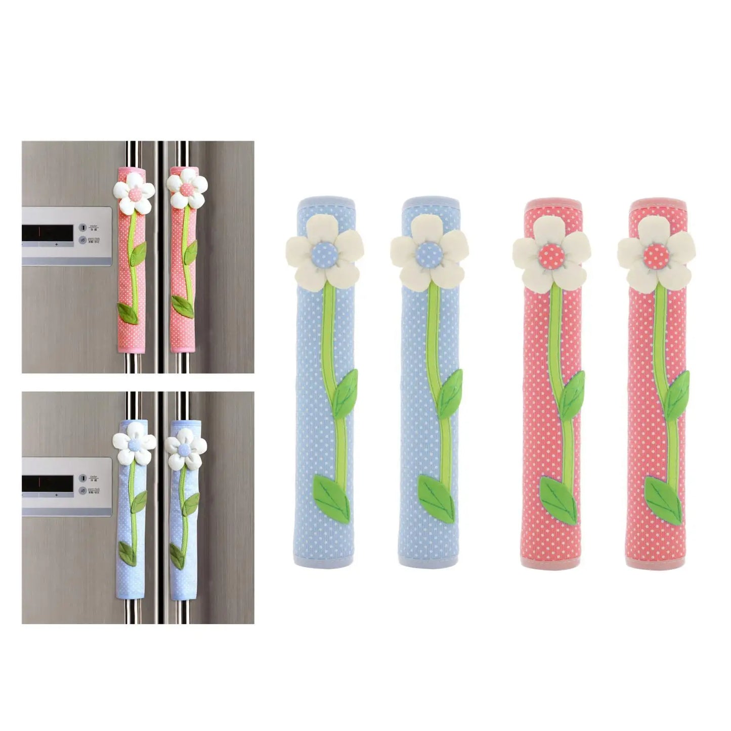 Elegant Floral Kitchen Appliance Set - Enhance Your Home Decor