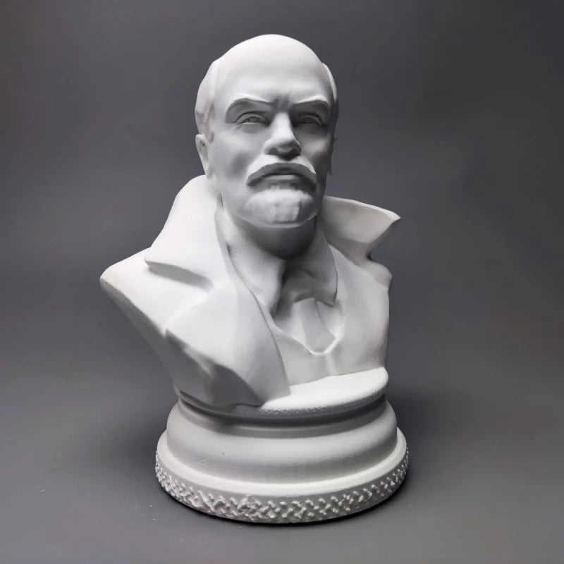 Lenin The Great Man Model Plaster Figure Sculpture Art Decoration Ornaments Interior Living Room Figurines Desktop Decor Statue