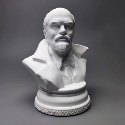 Lenin The Great Man Model Plaster Figure Sculpture Art Decoration Ornaments Interior Living Room Figurines Desktop Decor Statue