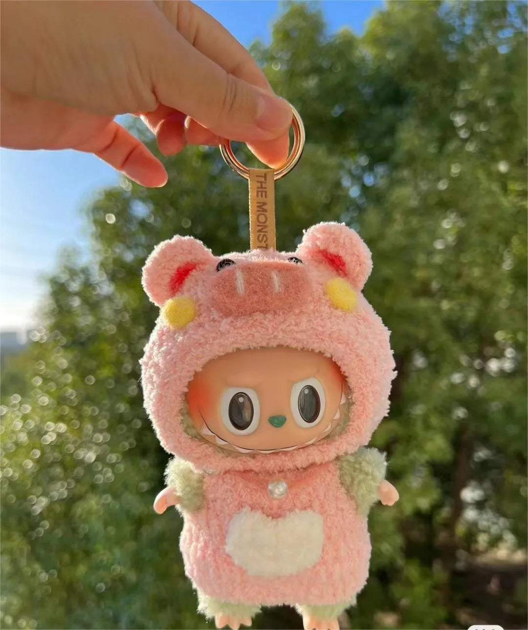 Hot High Quality Lafufu Doll Figure Fashion 17cm Clothes Only Model Doll Little Clothes Color Match Hoodie Ornament Cute Xmas