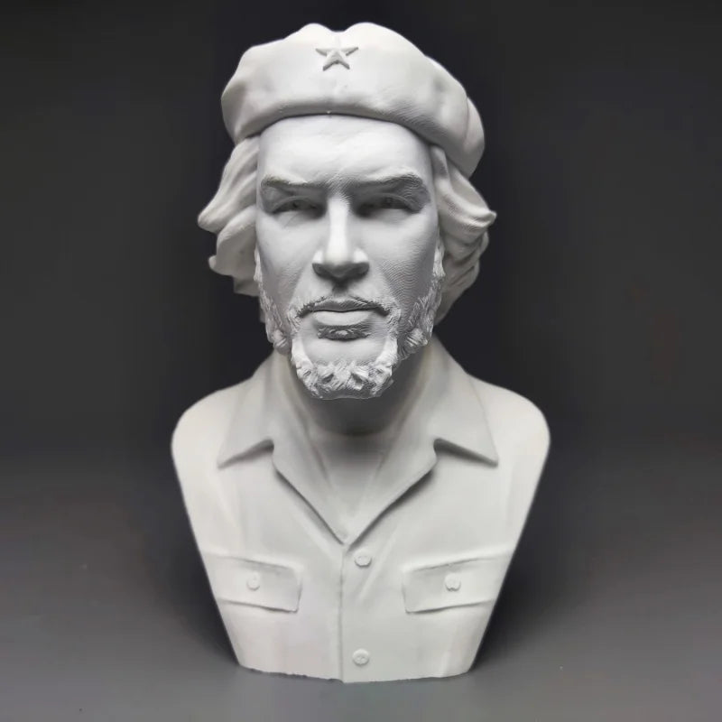 Che Guevara Model Plaster Figure Sculpture Art Decoration Ornaments Interior Art Living Room Figurines Desktop Decor Statue