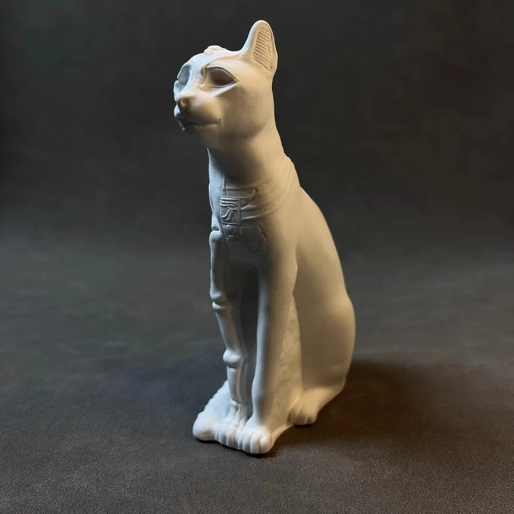 Anderson Cat Plaster Statue Desktop Bookshelf Counter Home Soft Decoration Atmosphere High-End Sculpture Ornaments Holiday Gifts