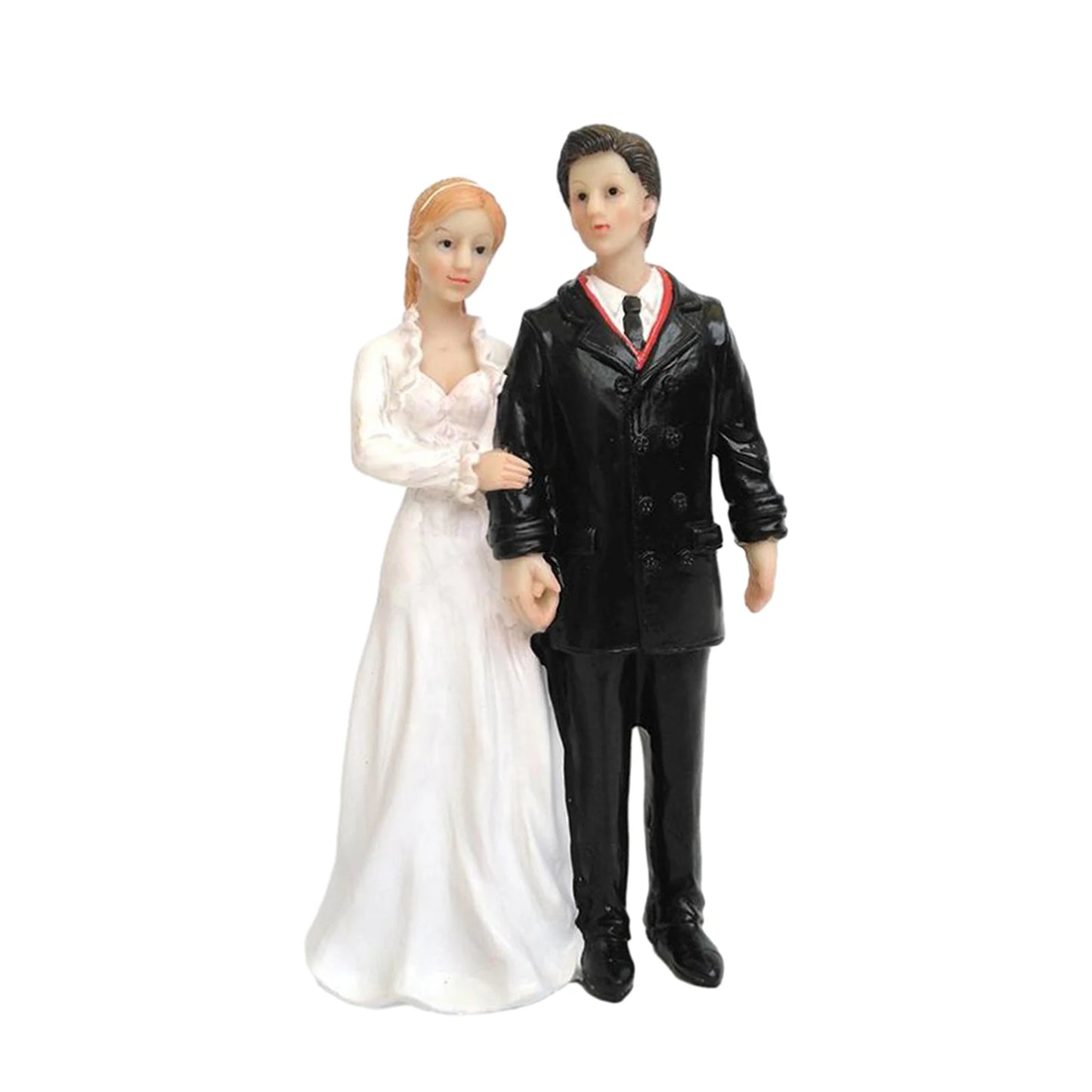 Elegant Wedding Cake Toppers Bride and Groom Resin Figurine for  Wedding Cake Topper Bride Groom Couple Figurine Decoration