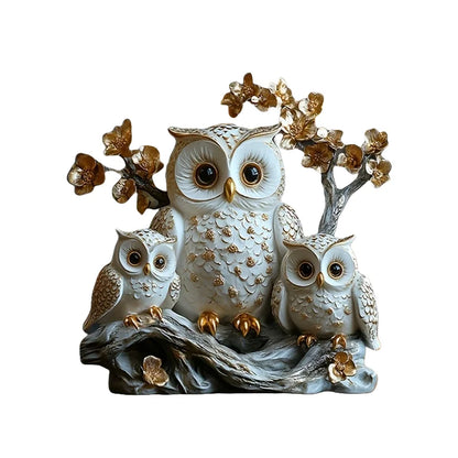 1PCS Acrylic Flat 2D Owl Family Animal Decoration,Home Decor,Living Room,Bookshelf,Wine Cooler,TV Stand Decoration