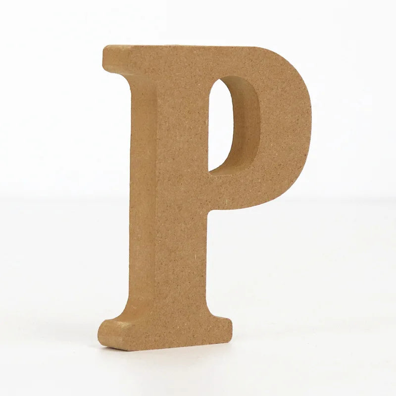 Wooden English Letters And Numbers Ornaments Wooden Crafts Diy Creative Decorative Home Decorations Personalised Name Design