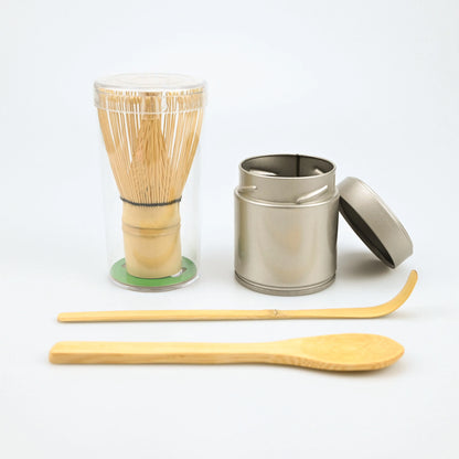 4PCS/Set Japanese-style Matcha Jar Wooden Spoon Exquisite Subpackage Jar Perfect Gift For Ceremony