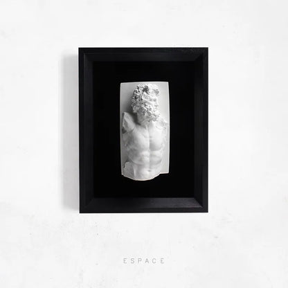 Nordic Figure Sculpture Art Plaster Statue Decorative Painting Room Hanging Painting Living Room Desktop Desk Porch Home Decor