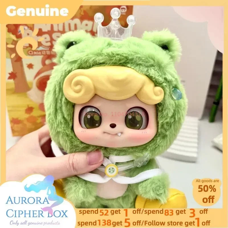 Blind Box Genuine Q Kids Animal Kindergarten Series Vinyl Doll Mystery Boxes Desktop Ornaments Worth Collecting Children'S Gifts