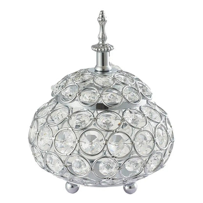 Crystal Candle Holder Candlestick Jewelry Box Candle Decoration