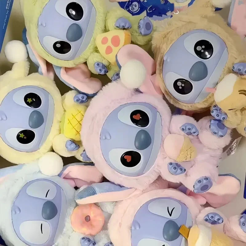 Crazy Animal City Vinyl Plush Series Blind Boxes Kawaii Blind Box Eat Something Before Sleep Series Vinyl Pendants