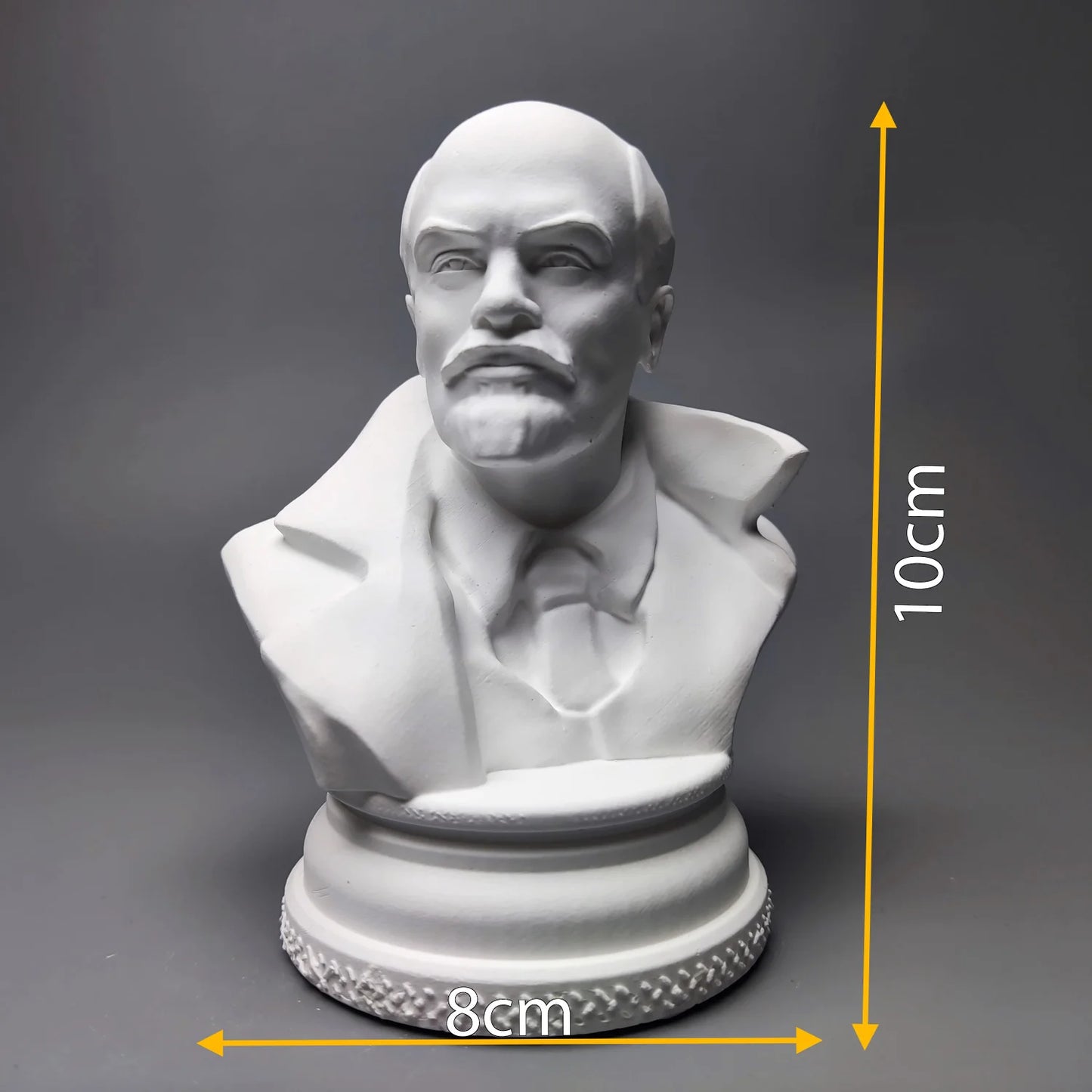 Lenin The Great Man Model Plaster Figure Sculpture Art Decoration Ornaments Interior Living Room Figurines Desktop Decor Statue