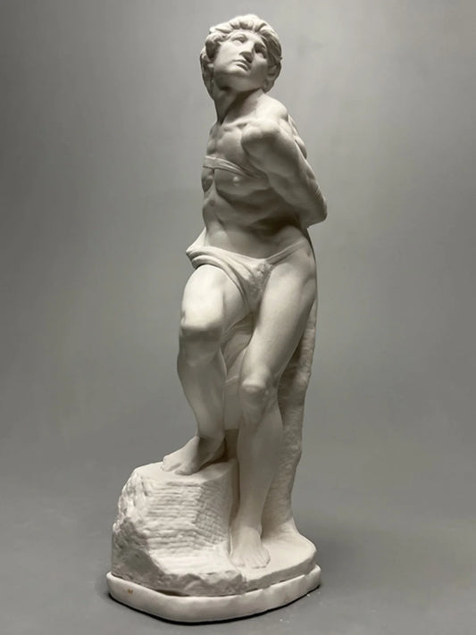 Michelangelo's replica plaster sculpture, high-end niche creative home decoration