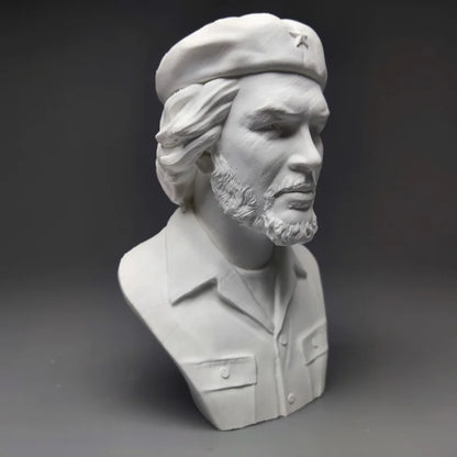 Che Guevara Model Plaster Figure Sculpture Art Decoration Ornaments Interior Art Living Room Figurines Desktop Decor Statue