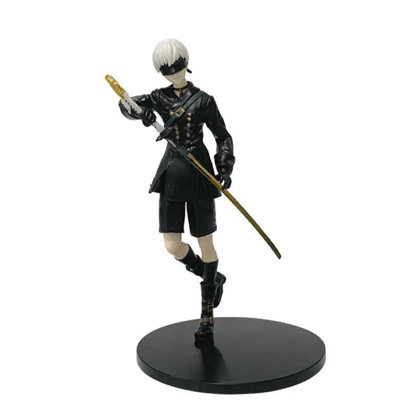 2025 new hot sale nier: automata yorha type a2 2b 9s pvc anime action figure model collection ornament anime model cartoon toy