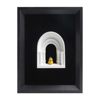 Nordic Ins Architectural Plaster Sculpture Art Luxury Niche Three-Dimensional Modern Simple Desktop Ornament Decorative Painting