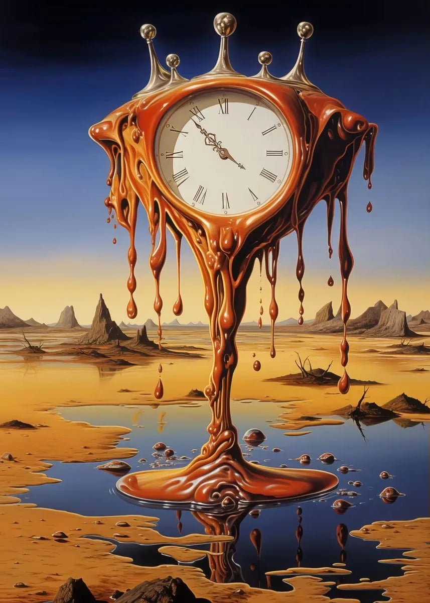 Surrealism Salvador Dali Posters and Prints Wall Art Canvas Painting Abstract Picture for Living Room Home Decoration Cuadros