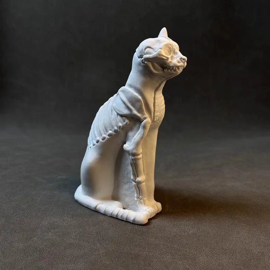 Anderson Cat Plaster Statue Desktop Bookshelf Counter Home Soft Decoration Atmosphere High-End Sculpture Ornaments Holiday Gifts