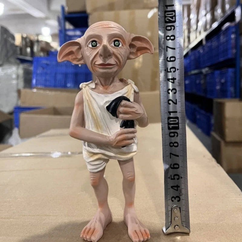 Hot Toy Halloween 20cm Dobby'S House Elf Mask Hand-Made Harry Potter Wizarding World Series Model Doll Tabletop Display Gift