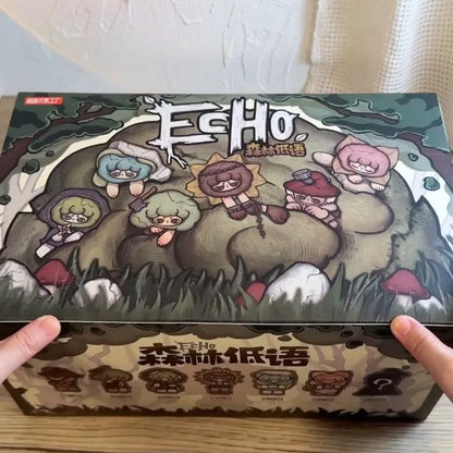 Echo Forest Whisper Series Blind Box Plush Mystery Box Action Figure Doll Decor Medieval Style Collection Toy Surprise Girl Gift
