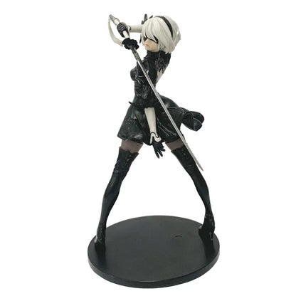 2025 new hot sale nier: automata yorha type a2 2b 9s pvc anime action figure model collection ornament anime model cartoon toy