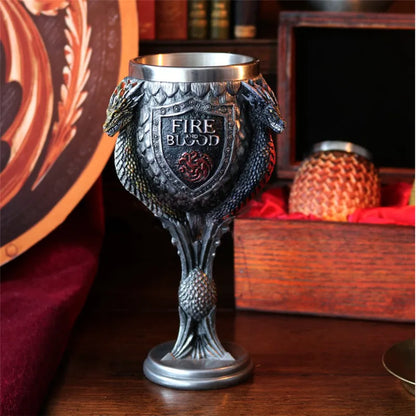 Retro Beer Mug Dragon Stainless Steel Resin 3D Coffee Stein Cups and Mugs Drinkware  Bar Decoretion Christmas Gift
