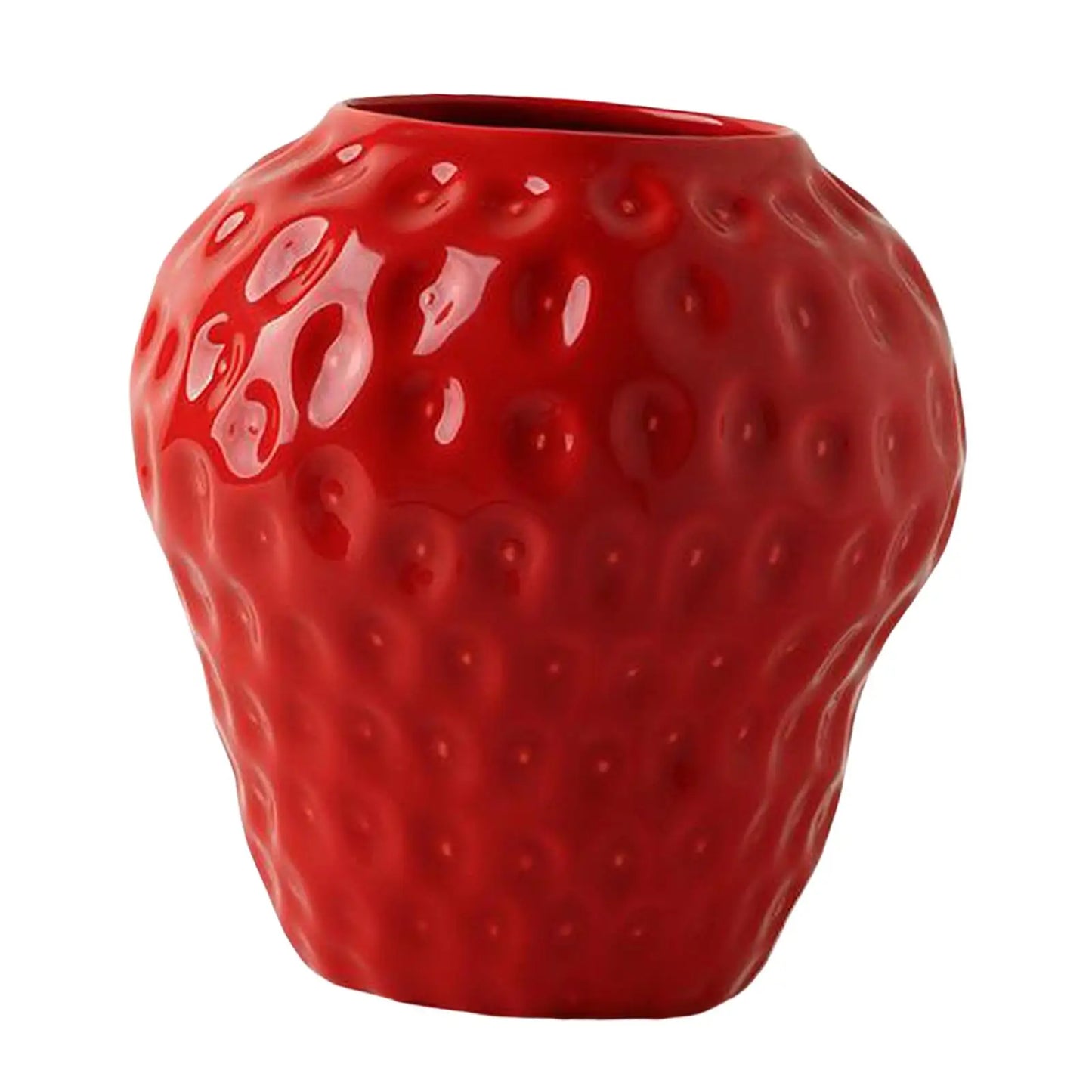 Vintage Style Strawberry Vases Flower Pot Vase Decorative Ornament Flower Arrangement for Office Homestay Party Gifts Decor