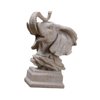 Animal Sculpture Ornament Modern Realistic Gift Tabletop Centerpiece for