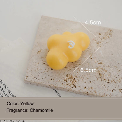 Cloud Shape Scented Aromatic Candles Natural Soy Wax Candles Peach Oolong Aromatherapy Candle Wedding Home Decoration Gift Box
