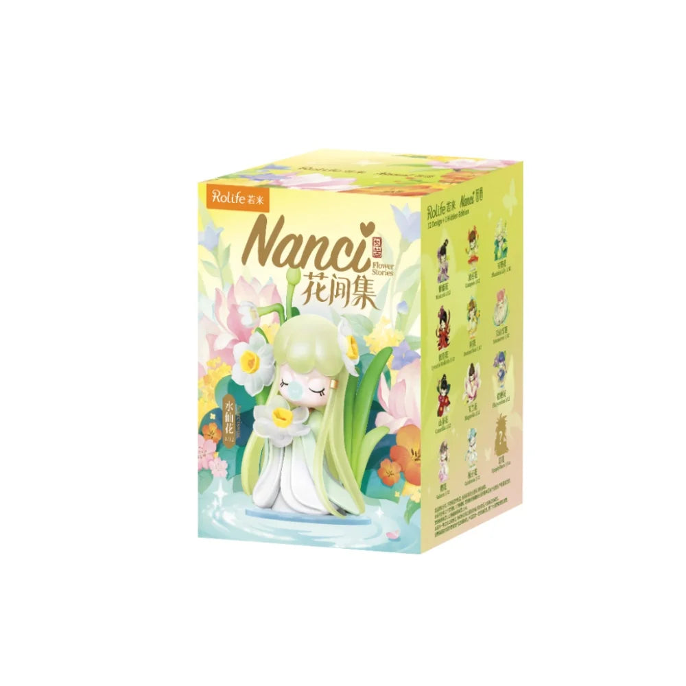 Robotime Rolife Nanci Flower Stories Blind Box Action Figures Doll Toys Surprise Box Lady Toys - ZQXX0
