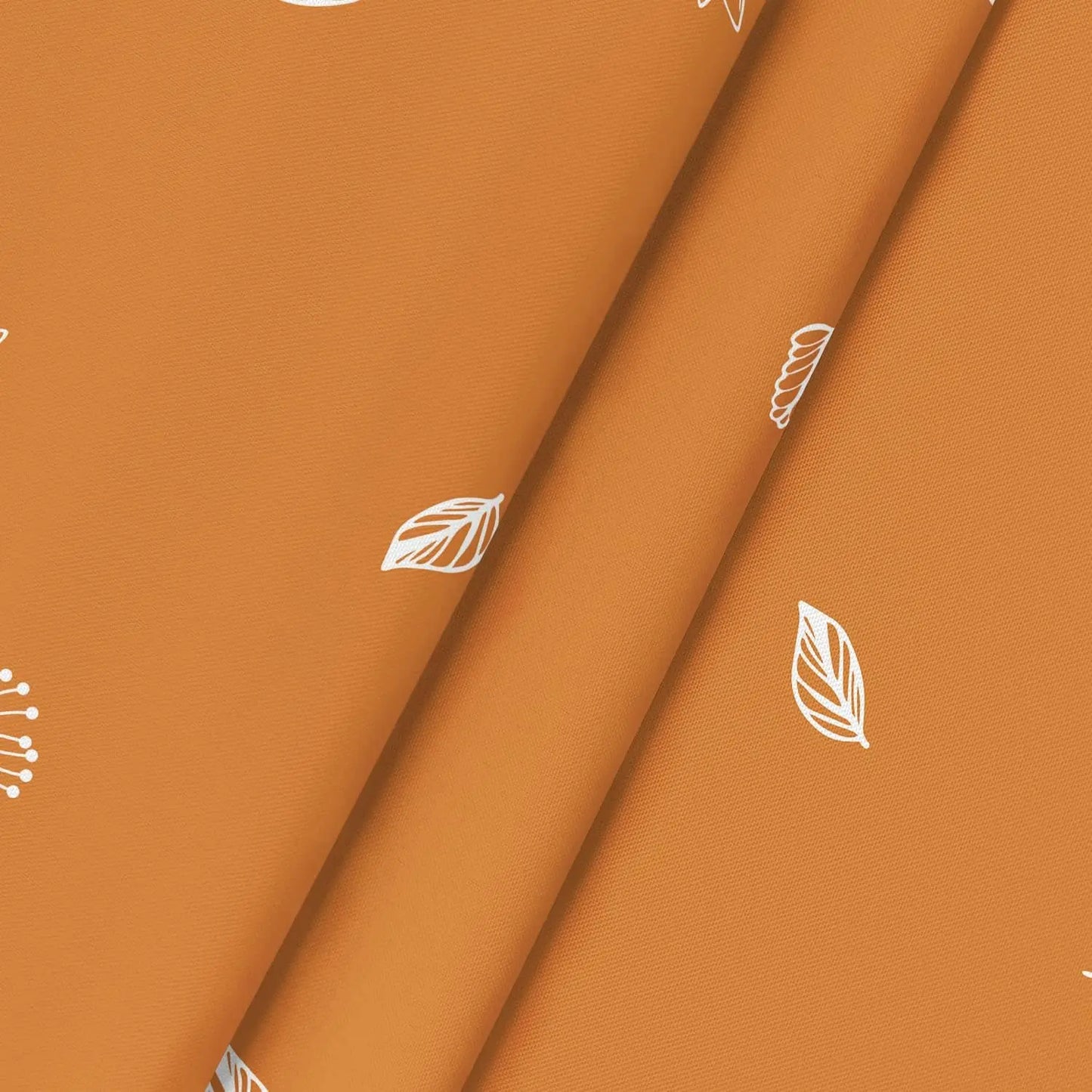 Autumn Thanksgiving Orange Wild Flower Tablecloth Fall Harvest Rectangle Table Cover Farmhouse Holiday Wedding Party Table Decor