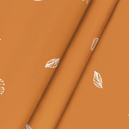 Autumn Thanksgiving Orange Wild Flower Tablecloth Fall Harvest Rectangle Table Cover Farmhouse Holiday Wedding Party Table Decor