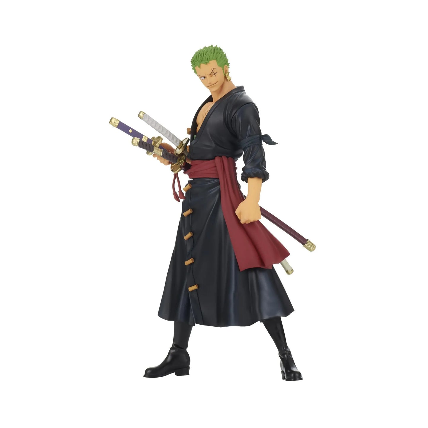 17CM Anime One Piece Roronoa Zoro Figure Art King Sauron Wano Country Anime Model Toy Gift Collection Action Figure