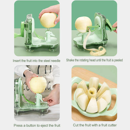 Apple Peeler Manual Rotary Multifunction Fruit Peeler With Cutting Apple Slicer Kitchen Gadgets Tools Fruit Apple Peeler Machine