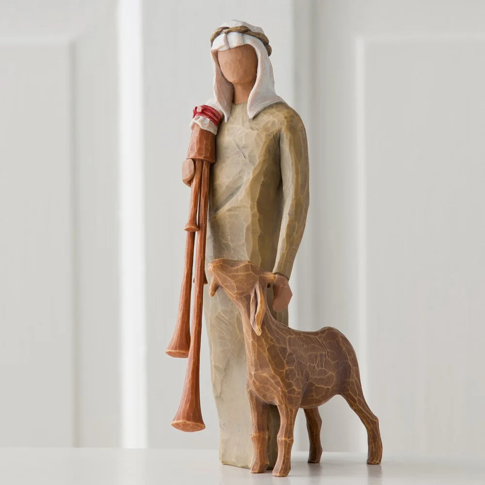Piper – Sculpture artistique pour la maison, salon, chambre à coucher, décoration de noël, artisanat en résine, fournitures de décoration biblique pour salle