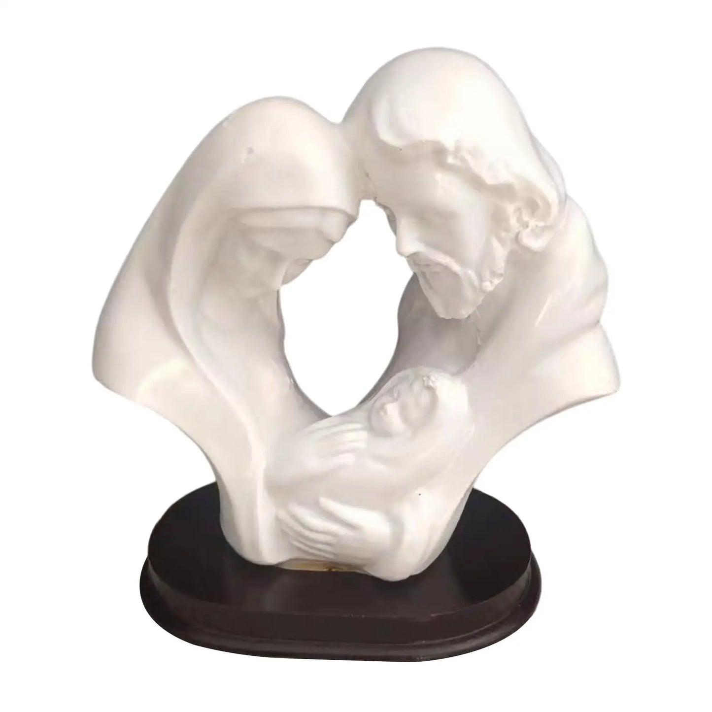 Resin Holy Family Statue Nativity Scene Figurine Artwork Collection Sculpture