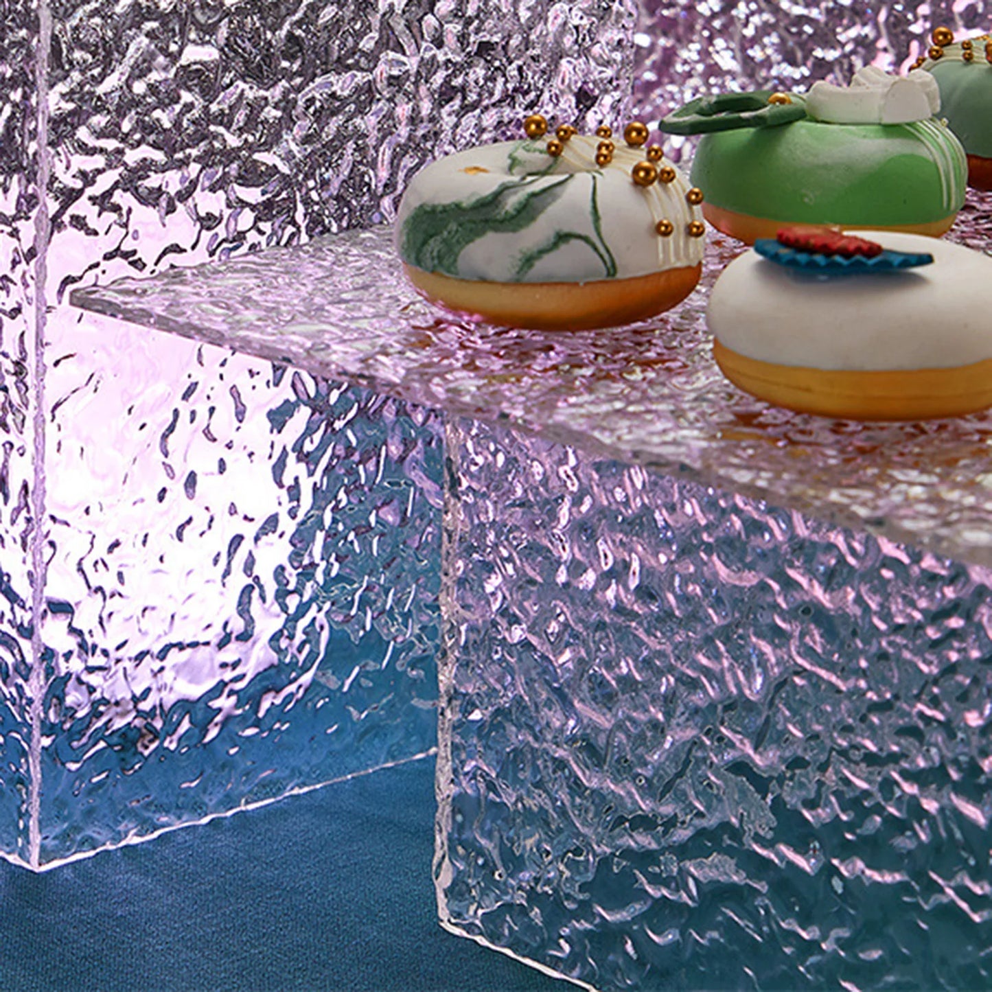 Acrylic Riser Display Stand Cube Display Nesting Buffet Riser Cake Shop Display Stand for Food Buffet Table Small Easels Cake