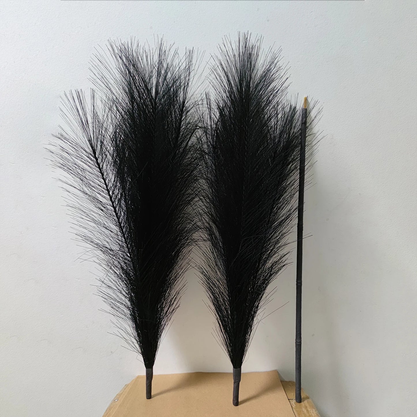 110cm Large Artificial Pampas Grass Fluffy Faux Pampas Grass For Vase Home Wedding Boho Decor Fake Flowers Plants for Decoration