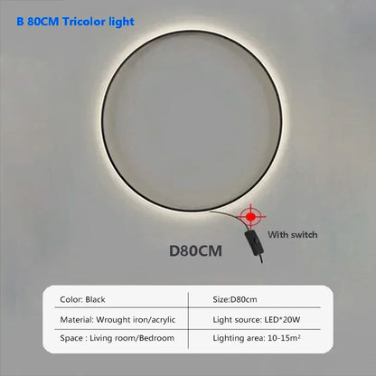 Modern LED Wall Lamps Luxury wall Sconce 80/100/120cm Home Decor For Bedroom Bedside Stairs Living Room Background Lighting