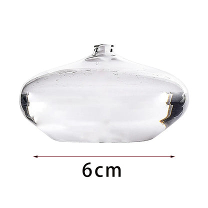 Refillable Glass Oil Lamp Oil Light Kerosene Lamp Oil Candle for Tabletop