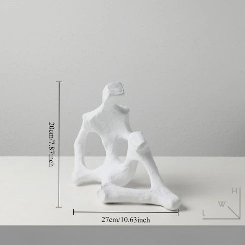 Creative Abstract Figure Statue Home Decor Nordic Modern Decorative Figurines For Interior Creative Office Living Decoration