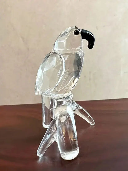 K9 Crystal Glass Figurines Miniature Sculpture Handmade Glass Animal Statue Paperweight Collection Table Home Decor Xmas Gift