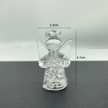 Little Angel Home Decor Household Glass Ornaments Crystal High Transparent Lovely Room Decoration Accessories Wholesale