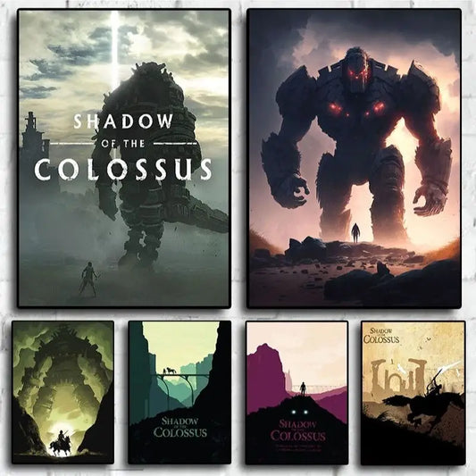 Shadow Of The Colossus Video Game For Living Room Print Wall Art Decor Home Decoration Modern Design Canvas Painting Posters
