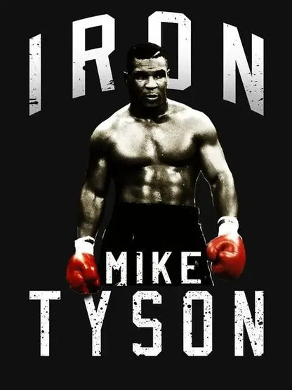 Boxing Mike Tyson Wall Art Painting Star Posters Prints Canvas Painting Print Pictures for Living Room Decoration Cuadros