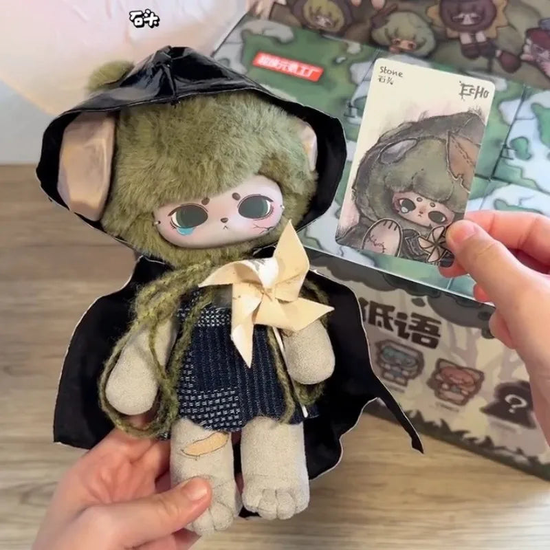 Echo Forest Whisper Series Blind Box Plush Mystery Box Action Figure Doll Decor Medieval Style Collection Toy Surprise Girl Gift