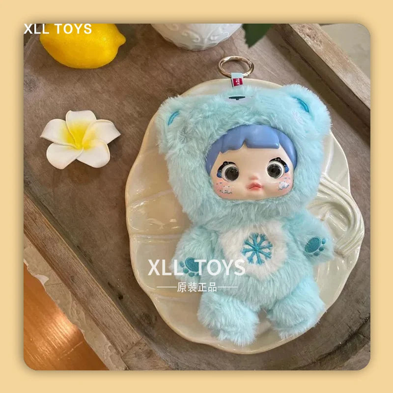 Authentic Nommi Cute Never Closes Series Blind Box Vinyl Dolls Backpack Pendant Mystery Box Kawaii Decoratio Doll Childrens Gift