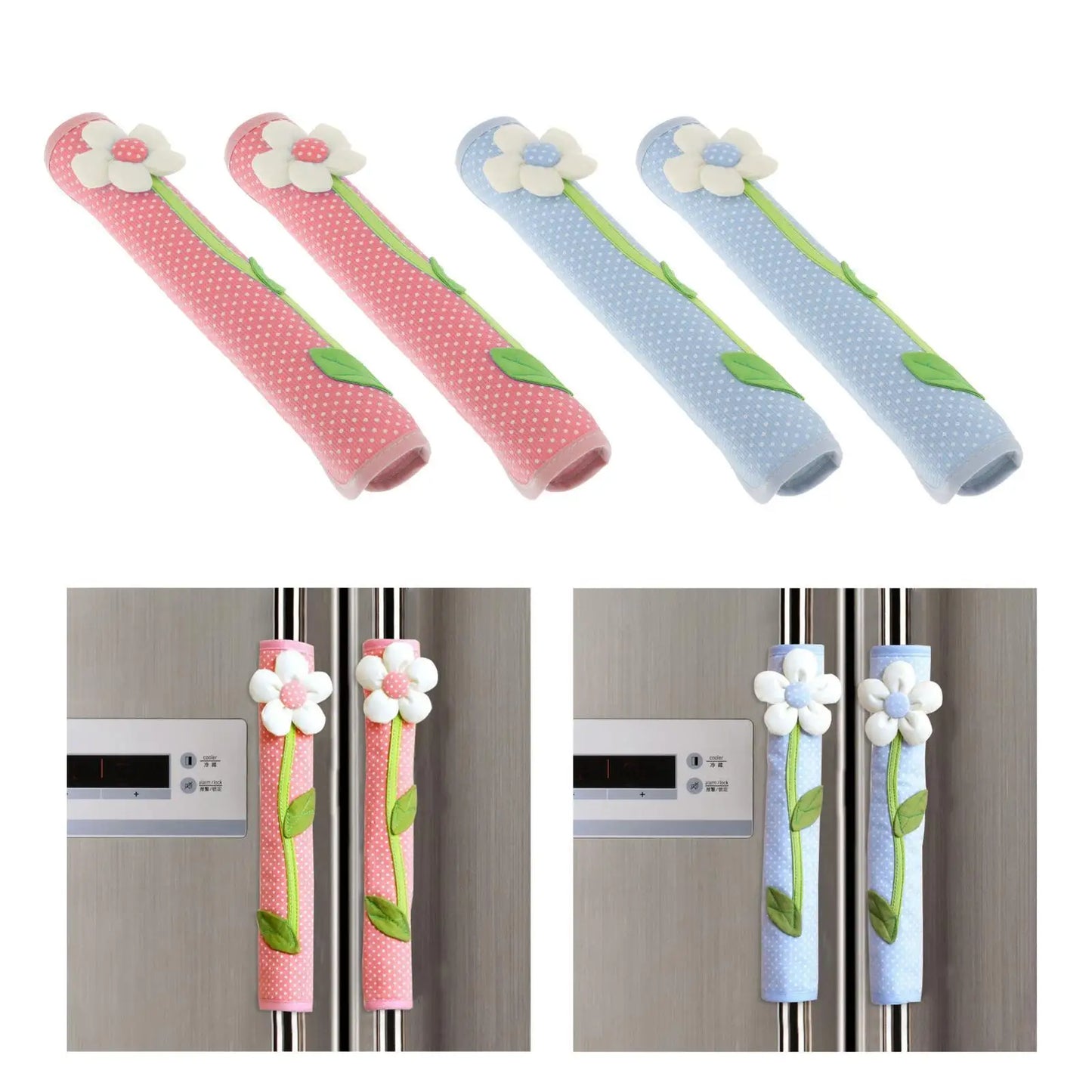 Elegant Floral Kitchen Appliance Set - Enhance Your Home Decor
